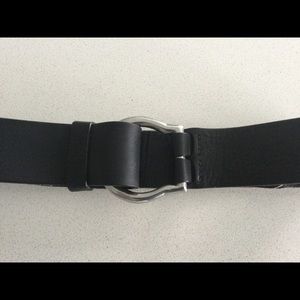 Black Leather Belt (BRAVE)